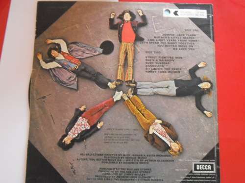 ROLLING STONES - THROUGH THE PAST, DARKLY (BIG HITS VOL.2) VINYL, LP, RECORD.